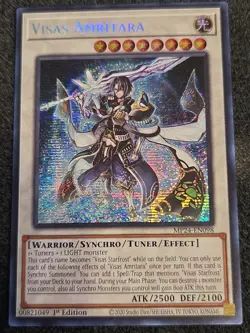 Yugioh Visas Amritara MP24-EN098 Secret Rare Foiling 1st Ed NM - Image 1