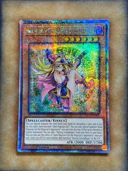 Yugioh Dark Magician Girl the Magician's Apprentice ALIN-EN004 QCR 1st Ed NM - Image 1