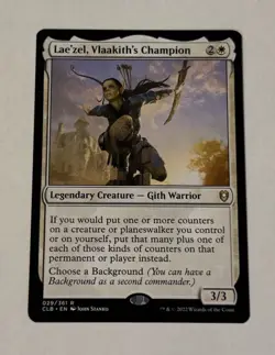 MTG Lae'zel, Vlaakith's Champion - CL: Battle for Baldur’s Gate NM - Image 1