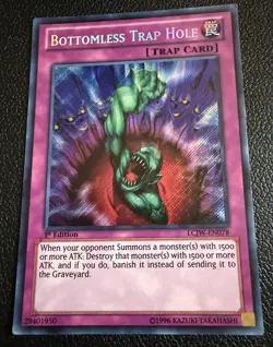 Bottomless Trap Hole LCJW-EN078 Legendary Collection 4: Joey's World 1st Edition - Image 2