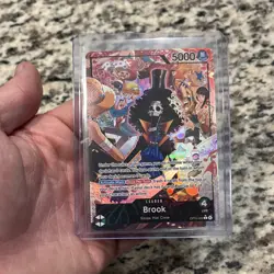 Bandai One Piece CCG Brook Leader OP15-022 ALTERNATE ART - Image 1
