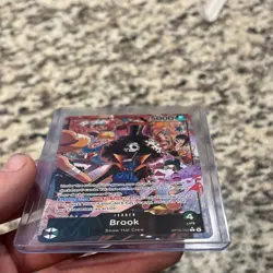 Bandai One Piece CCG Brook Leader OP15-022 ALTERNATE ART - Image 3