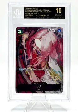 BLACK LABEL Hina ST06-008 Premium Card Collection 2024 ONE PIECE Card Japanese - Image 1