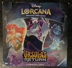Ravensburger Disney Lorcana TCG: Ursula's Return Illumineer's Trove New Sealed - Image 1