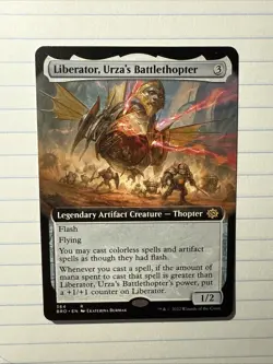 Liberator, Urza's Battlethopter (Extended Art) the Brothers' War Regular - Image 1