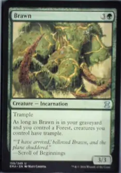 Brawn - Eternal Masters: #159, Magic: The Gathering Nm R60 - Image 1
