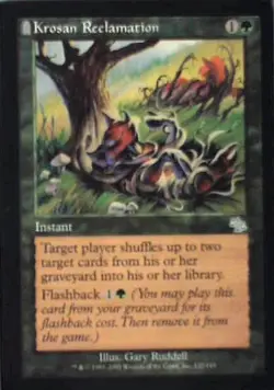 Krosan Reclamation - Judgment: #122, Magic: The Gathering Nm R60 - Image 1
