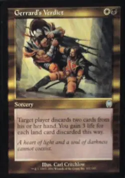 Gerrard's Verdict - Apocalypse: #102, Magic: The Gathering Nm R60 - Image 1