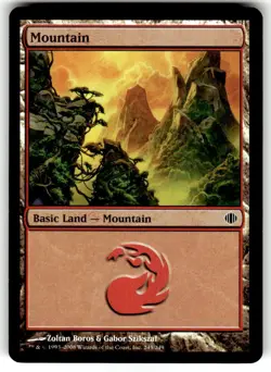 Mountain (245) Shards of Alara Foil MTG - Image 1