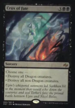 Crux of Fate - Fate Reforged: #65, Magic: The Gathering Nm R58 - Image 1