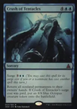 Crush of Tentacles - Oath of the Gatewatch: #53, Magic: The Gathering Nm R58 - Image 1