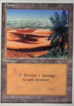 Oasis - Fourth Edition: #362, Magic: The Gathering Lp R45 - Image 1