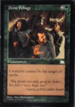 Dense Foliage - Weatherlight: #124, Magic: The Gathering Lp R45 - Image 1