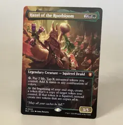 Chatterfang Squirrel General - PLUS - Hazel Of The Rootbloom Borderless BLC NM - Image 4