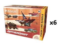 SEALED CASE! 6x Finish Line Bundle Aetherdrift DFT MTG - Image 1