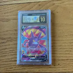 CGC 10 Pristine Crobat V 182/189 Darkness Ablaze 2020 Full Art Holo UR - Image 1