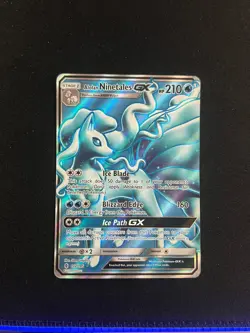 Alolan Ninetales GX 132/145, Guardians Rising, Pokemon - L/MP - Image 1