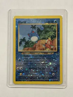 Pokemon TCG Southern Islands Marill 11/18 Reverse Holo Promo EN 40 HP - Image 1
