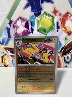 Ampharos 029/086 Reverse Holo Rare - Pokemon TCG Chaos Rising - NM - Image 1