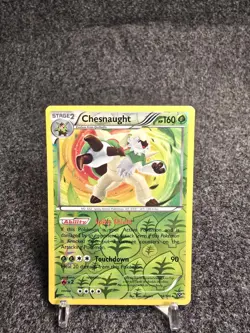 Pokemon TCG Chesnaught XY Base Set 14/146 Lightly Played Reverse Holofoil - Image 1