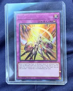 Yugioh Centur-Ion True Awakening MP25-EN296 Ultra 1st Edition Misprint NO NAME! - Image 1