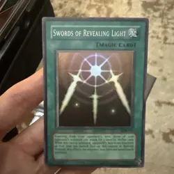 Yu-Gi-Oh! Swords Of Revealing Light LOB-101 Super Rare OG Unlimited Near Mint - Image 1