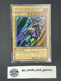 Gaia the Fierce Knight LOB-006 - Legend of Blue Eyes English - YuGiOh TCG - NM - Image 1