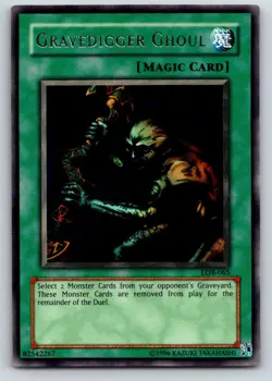 Gravedigger Ghoul LOB-EN065 Legend of Blue Eyes White Dragon Yu-Gi-Oh NM - Image 1