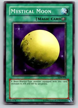 Mystical Moon LOB-EN094 Legend of Blue Eyes White Dragon Yu-Gi-Oh NM - Image 1