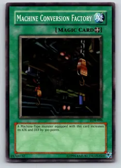 Machine Conversion Factory LOB-EN096 Legend of Blue Eyes White Yu-Gi-Oh NM - Image 1