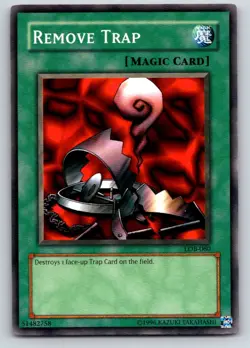 Remove Trap LOB-EN060 Legend of Blue Eyes White Dragon +Yu-Gi-Oh NM - Image 1