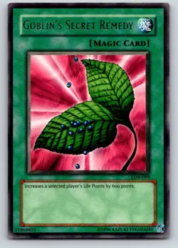 Goblin's Secret Remedy LOB-EN099 Legend of Blue Eyes White Dragon Yu-Gi-Oh NM - Image 1