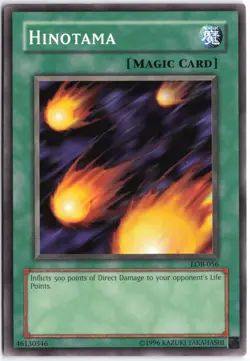 Yugioh - Hinotama LOB-056 Unlimited - The Legend of Blue Eyes White Dragon - Image 1