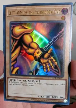 Left Arm of the Forbidden One LOB-EN123 Legend of Blue Eyes White Dragon... - Image 2