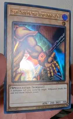 Left Arm of the Forbidden One LOB-EN123 Legend of Blue Eyes White Dragon... - Image 4