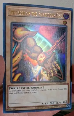 Left Arm of the Forbidden One LOB-EN123 Legend of Blue Eyes White Dragon... - Image 5