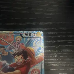 Bandai One Piece CCG Monkey D. Luffy Alt-Leader OP15-098 Full Art Holo EN 5000 - Image 2