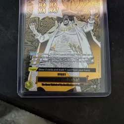 ZEHAHAHAHA! ALT ART MANGA EVENT OP16-116 One Piece The Time of Battle English NM - Image 3