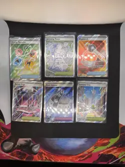 Pokemon Trainer Full Arts Lot Near Mint Condition 6 Cards - Image 1