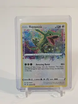 Rayquaza 138/185 Vivid Voltage NM Holo Foil Amazing Rare Pokemon Card - Image 2