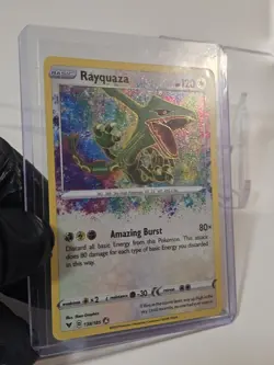 Rayquaza 138/185 Vivid Voltage NM Holo Foil Amazing Rare Pokemon Card - Image 3