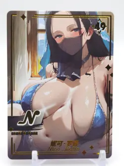 Genki Parade - Anime Waifu N Trading Card - Nico Robin - Image 1