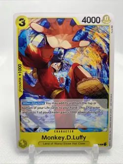 Monkey.D.Luffy (Pre-Release Tournament) P-036 One Piece Promotion Cards Regular - Image 1