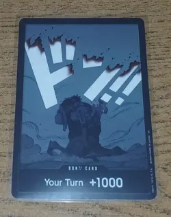 OP16 DON Card (Double Pack) Luffy & Ace Time of Battle ONE PIECE Your Turn +1000 - Image 1
