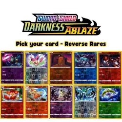Pokemon Darkness Ablaze Reverse Holo Pick Your Card! NM - Image 1