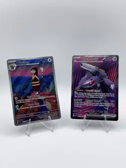 Pokemon TCG White Flare/Black Bolt Full Art Foil 2-Card Lot Genesect ex - Image 1