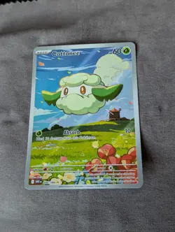 Cottonee 090/086 Illustration Rare White Flare NM Pokemon TCG Pack Fresh NM - Image 1
