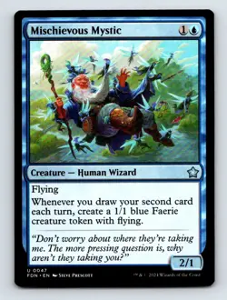 Mischievous Mystic U Foundations 47 NM - Image 1