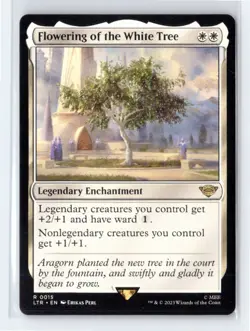 MTG - Flowering of the White Tree - Lord of the Rings 0015 Rare Non Foil - Image 1