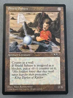 Shield Sphere MTG Alliances—Unplayed Near Mint+—Vintage Magic the Gathering - Image 1